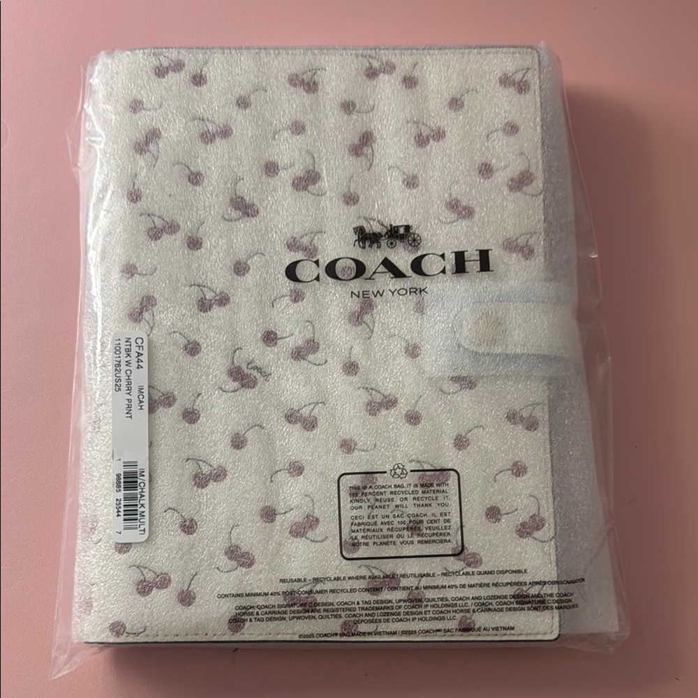 Coach Cherry Notebook 🍒 - Picture 2 of 5